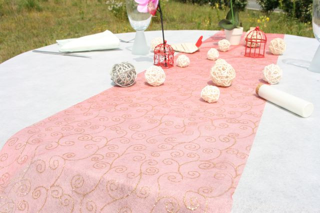 chemin table mariage