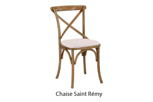 chaise saint rémy chaise mariage champêtre