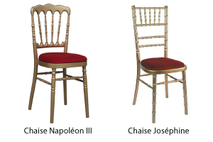 chaise naopléon 3 et joséphine chaise empire pour mariage