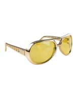 Lunettes Elvis - or