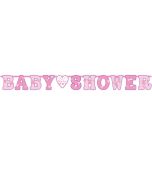 Guirlandes lettres Baby Shower fille 1 