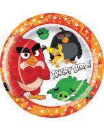 8 Assiettes Angry Birds 23 cm