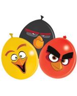 12 Ballons latex Angry Birds