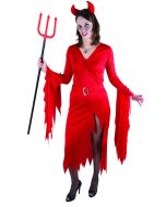 Costume femme diablesse rouge - Taille unique