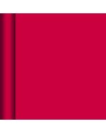 Nappe en rouleau papier damassé 6 x 1.18 m rouge "Gappy"