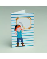 10 invitations - Pirate fille