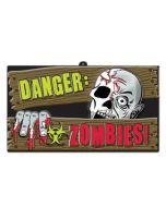Pancarte danger zombie relief