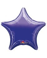 Ballon Hélium Jumbo en forme d'étoile - Violet