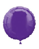 Ballon Hélium rond - Violet à prix fou !