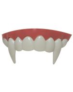 Dentier de vampire rigide avec pâte