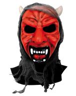 Masque adulte diable avec cagoule