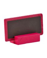 Porte-noms petite ardoise - fuchsia