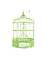 Cage Oiseau Deco Vert