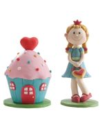 Figurine Princesse Clay et sa maison