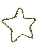 étoiles pailletées  - Vert- ( x6 )