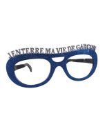 Lunettes j'enterre ma vie de garçon