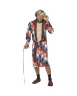 Costume homme "Vieil homme cochon", deguisement adulte