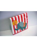 16 serviettes cirque éléphant – anniversaire 1 an