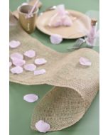 Chemin de table jute naturel clair -2