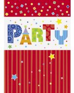 8 cartes d'invitation Party