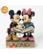 Figurine de collection Mickey & Minnie 85e anniversaire