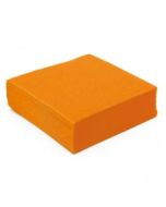 40 serviettes soft touch 25 cm x 25 cm 2 plis - mangue