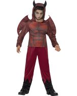 Costume garçon diable luxe - Taille 7/9 ans