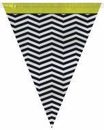 Guirlande à fanions Zebra Sauvage - 3,65 m
