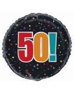 Ballon Hélium - Happy Birthday 50 ans