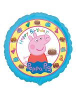 Ballon Happy Birthday Peppa Pig 43 cm