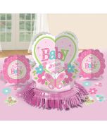 Kit de décoration de table Baby Shower fille