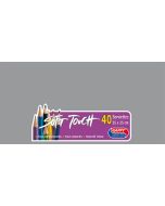 Serviettes soft touch - Acier