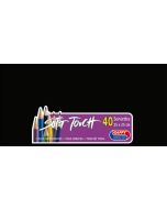 Serviettes soft touch - Noir