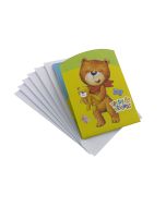 6 cartes d'invitation avec enveloppes Teddy & Friends