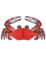 Crabe en papier alvéolé