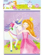 sacs de fête princesse et licorne