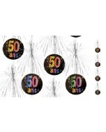 Suspension cascades Anniversaire 50 ans