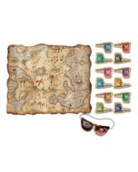 Jeu pirate carte aux trésors