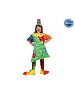 Déguisement pour enfant - Fille Clown - T3