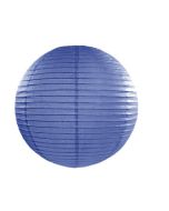 Lampion papier bleu royal 25 cm