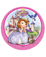 disque à gâteau Princesse Sofia