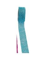 Ruban strass - turquoise