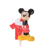 Bougie d’anniversaire Mickey – Chiffre 1