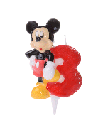 Bougie d’anniversaire Mickey – Chiffre 3