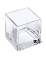 Vase verre carré - 8 cm