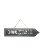 Flèche signalétique cocktail