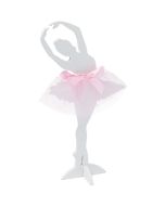 Centre de table ballerine bois et tulle