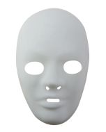 Masque adulte blanc - Taille 3