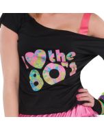Tee shirt I love the 80's