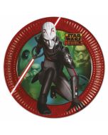 8 assiettes en carton 23cm Inquisiteur Star Wars Rebels